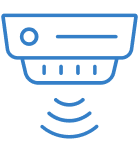 Cyber surveillance technology icon