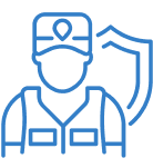 Handshake icon symbolizing discretion and security